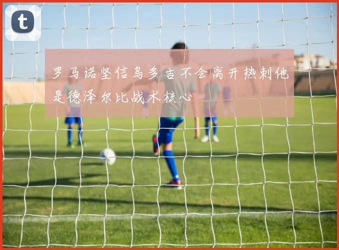 罗马诺坚信乌多吉不会离开热刺他是德泽尔比战术核心